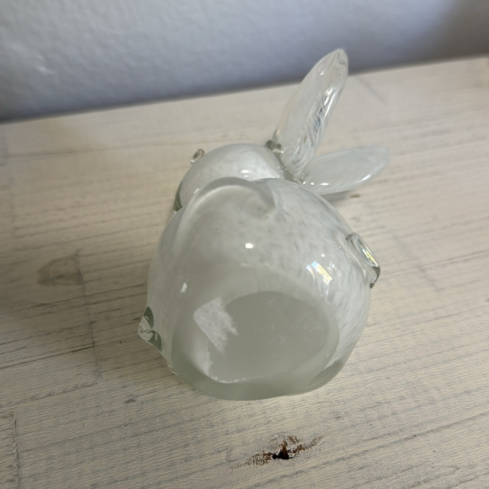 Glass Rabbit Figurine - Picture 5 of 5